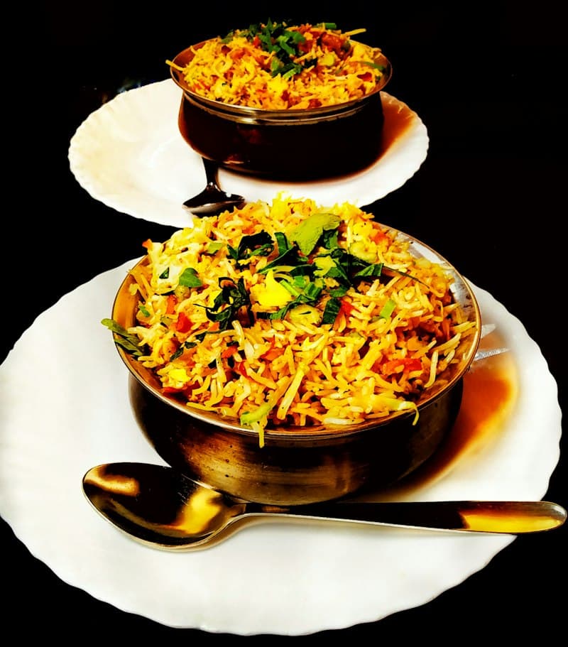 Awadhi Jackfruit & Morel Dum Biryani
