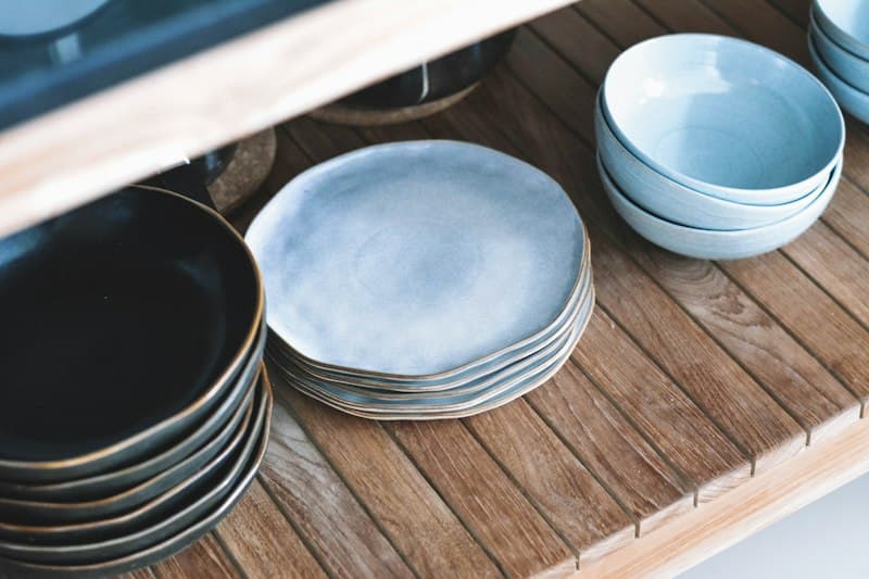 Handcrafted Stoneware Centerpiece Platter