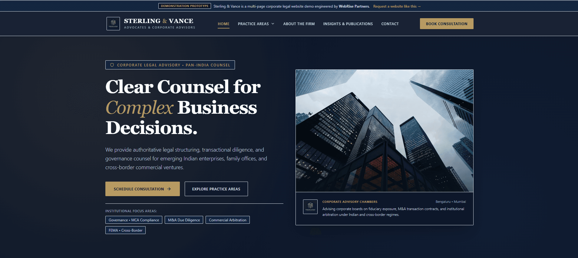 WebRise Partners Main Hero